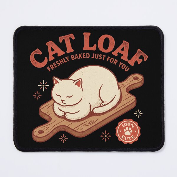 Item preview, Cat Loaf Freshly Baked Funny Retro Shirt designed and sold by TeNovaStudio.