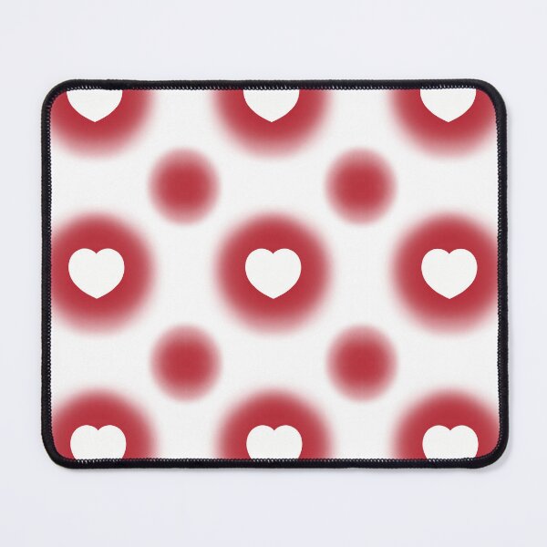 Item preview, Red heart pattern designed and sold by Artchara..