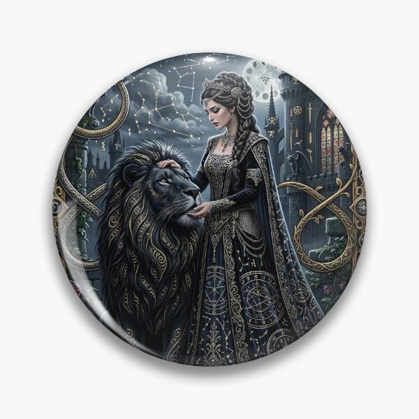 Item preview, Strength -Major Arcana tarot card designed and sold by Studio77-Gothic.