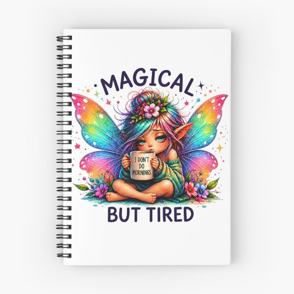 Item preview, Magical But Tired Fairy Coffee Lover designed and sold by Vitalka-uk.