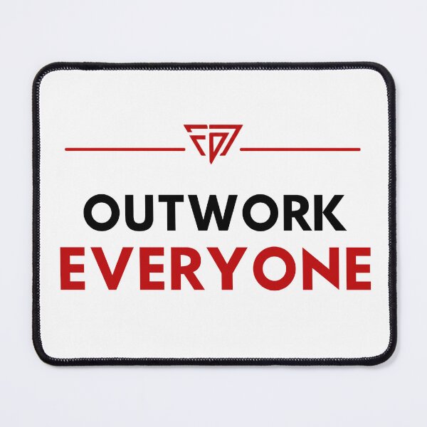 Item preview, Outwork Everyone - Motivational Fitness Design designed and sold by DomKo10.
