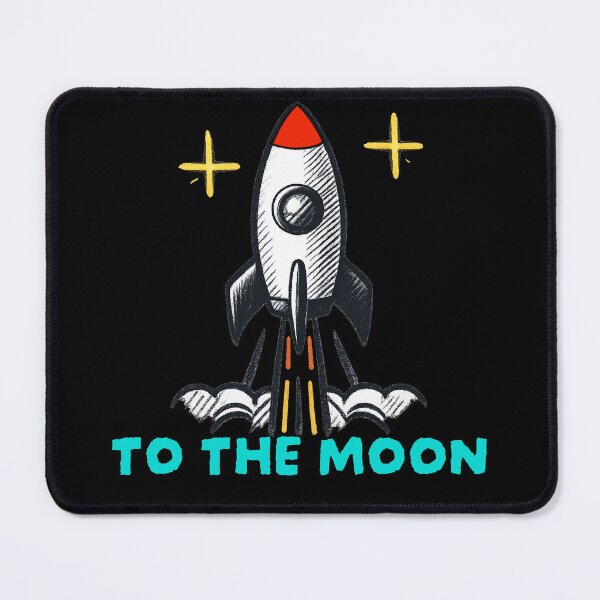 Item preview, Cute hand drawn space rocket design for dreamers and future astronauts designed and sold by Rocket-Stars.
