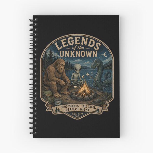 Item preview, Cryptid Campfire Legends Of The Unknown designed and sold by TheSnarkyShark.