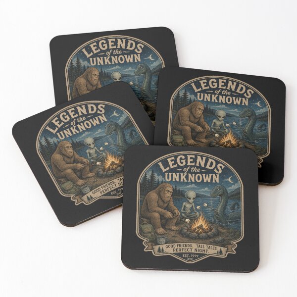 Item preview, Cryptid Campfire Legends Of The Unknown designed and sold by TheSnarkyShark.