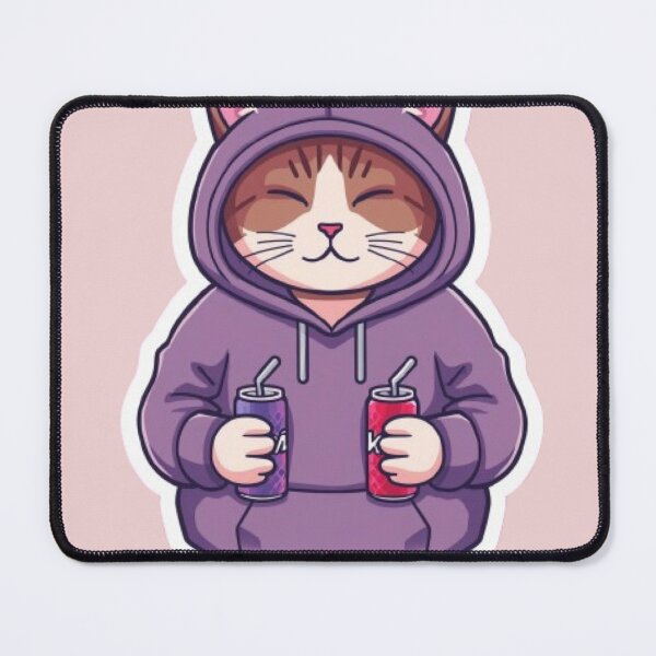 Item preview, No Sleep Just Gaming Cat Sticker designed and sold by Stylestickers55.