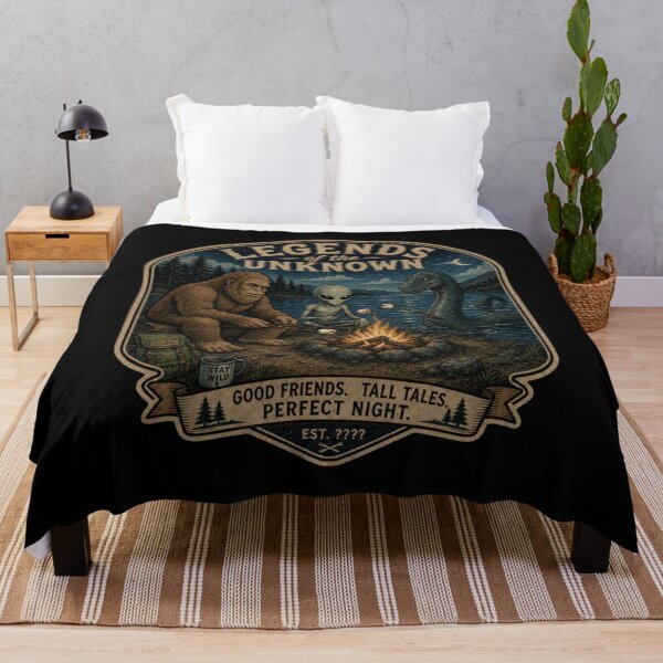 Item preview, Cryptid Campfire Legends Of The Unknown designed and sold by TheSnarkyShark.