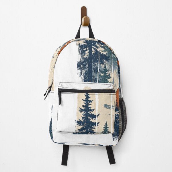Item preview, Vintage Fox in a Misty Pine Forest designed and sold by VisualArtsOasis.
