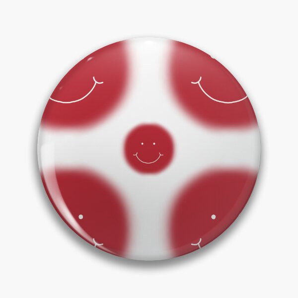 Artikelvorschau, Rotes Smiley-Gesichtsmuster entworfen und verkauft von Artchara..