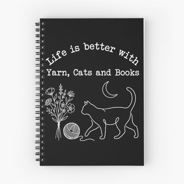 Item preview, Life Is Better With Yarn Cats And Books Shirt designed and sold by TeNovaStudio.
