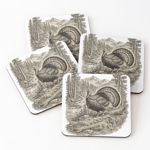 Item preview, Wild Turkey Forest designed and sold by KrungiT Design .