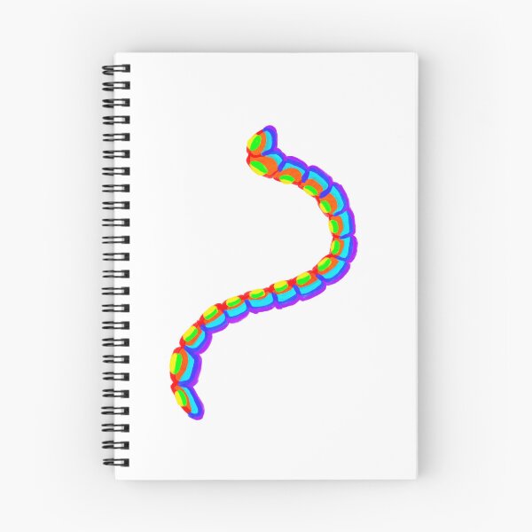 Item preview, Rainbow Worm designed and sold by PastelRainToast.
