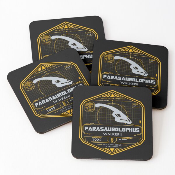 Item preview, Parasaurolophus walkeri - Paleontology Expedition Industrial Badge designed and sold by Grimtech Workshop.