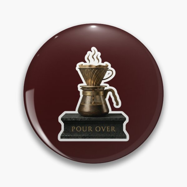 Item preview, Pour Over Coffee Gold Bronze designed and sold by FASAventuras.
