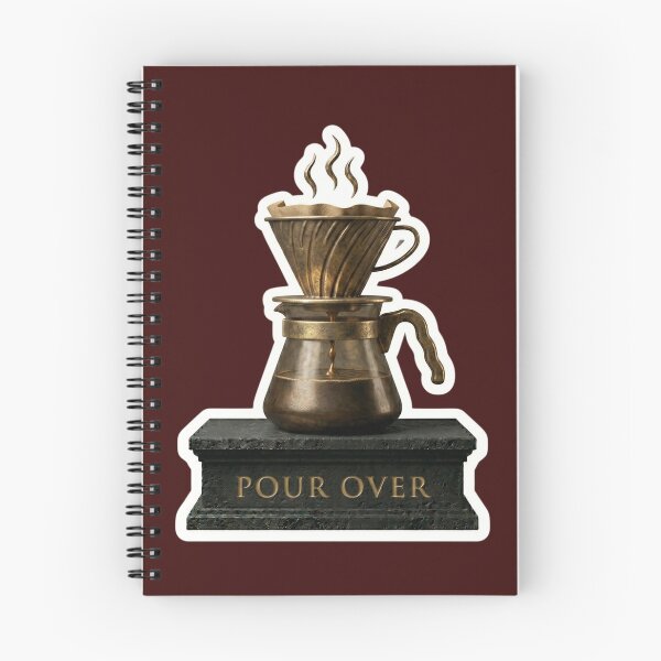 Item preview, Pour Over Coffee Gold Bronze designed and sold by FASAventuras.