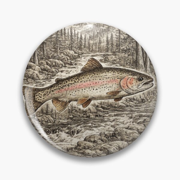 Item preview, Rainbow Trout Wilderness designed and sold by KrungiT Design .