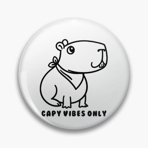 Item preview, Capy Vibes Only designed and sold by Fullspace.