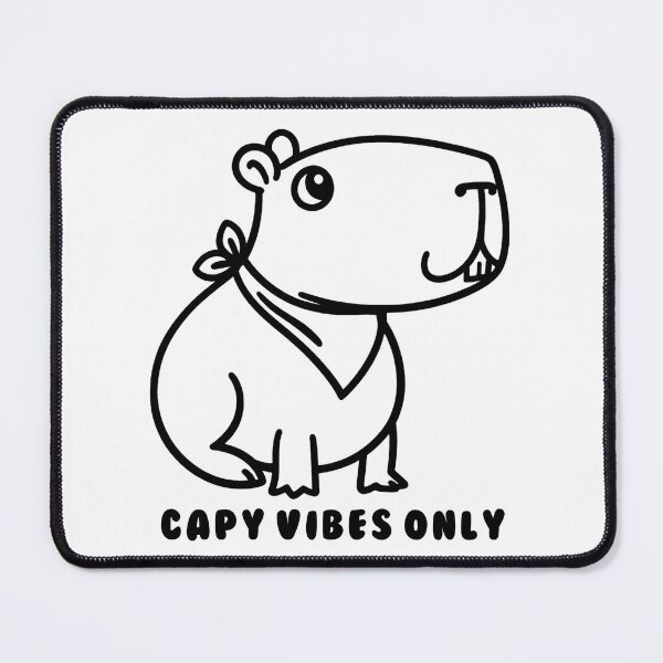 Item preview, Capy Vibes Only designed and sold by Fullspace.