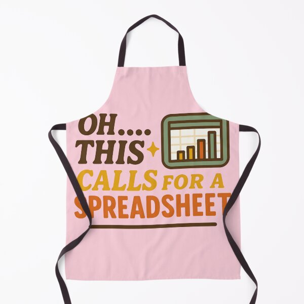 Item preview, Oh This Calls For A Spreadsheet Funny Excel Nerd Office Humor designed and sold by ronakris009.