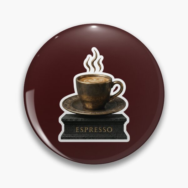 Item preview, Espresso Coffee Gold Bronze designed and sold by FASAventuras.