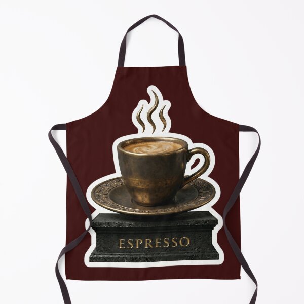Item preview, Espresso Coffee Gold Bronze designed and sold by FASAventuras.