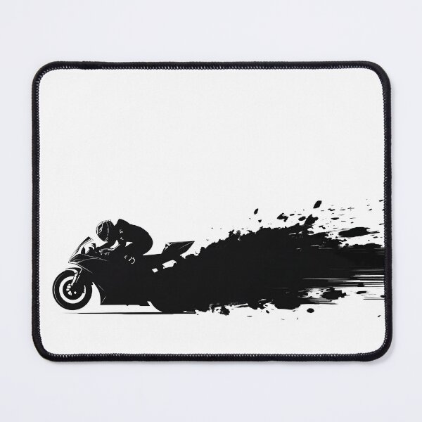 Item preview, moto motorcycle speed motorbike race motorsport bw black vertical illustration dejco.art domin designed and sold by dejco.art.