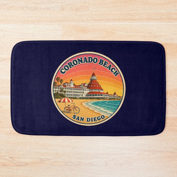 Item preview, Coronado Beach San Diego Hotel Del Vintage Travel Badge designed and sold by Swanny's Custom T-shirt and Gift Designs.