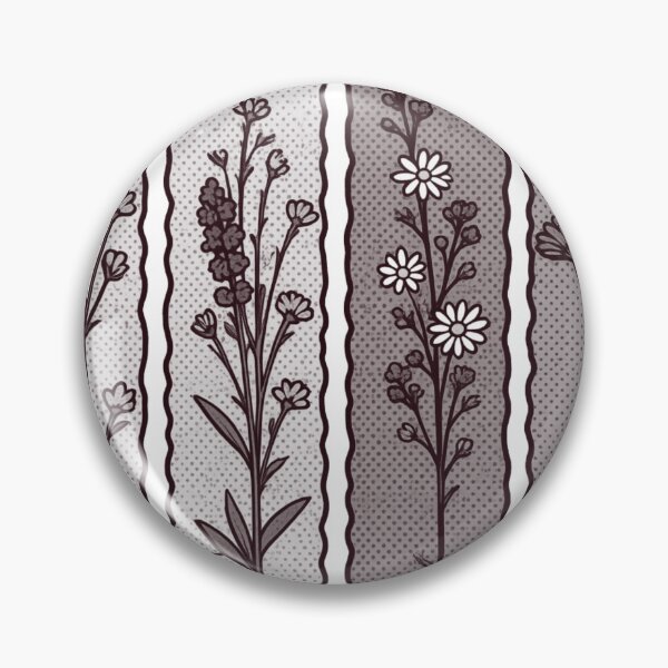Item preview, Minimalist Retro Botanical Flower Pattern designed and sold by 0606PM.