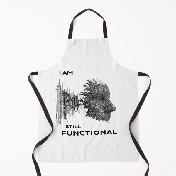 Item preview, I AM STILL FUNCTIONAL Glitch Head Burnout designed and sold by Heal of Souls Designs .