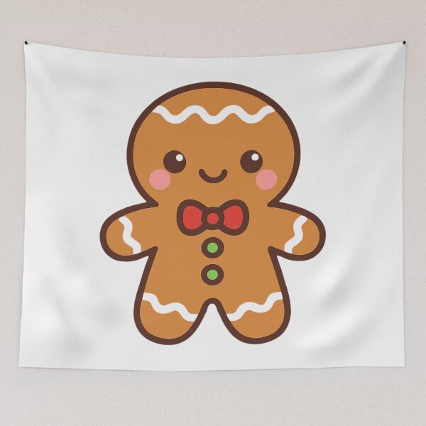 Item preview, Sweet Holiday Cookie - Christmas Kawaii Sticker designed and sold by foryouandyours.