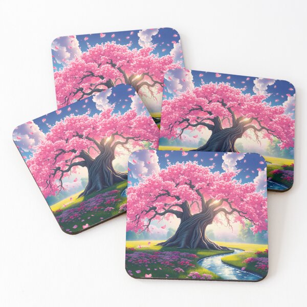 Item preview, Blossom tree river  designed and sold by CooksCreators.