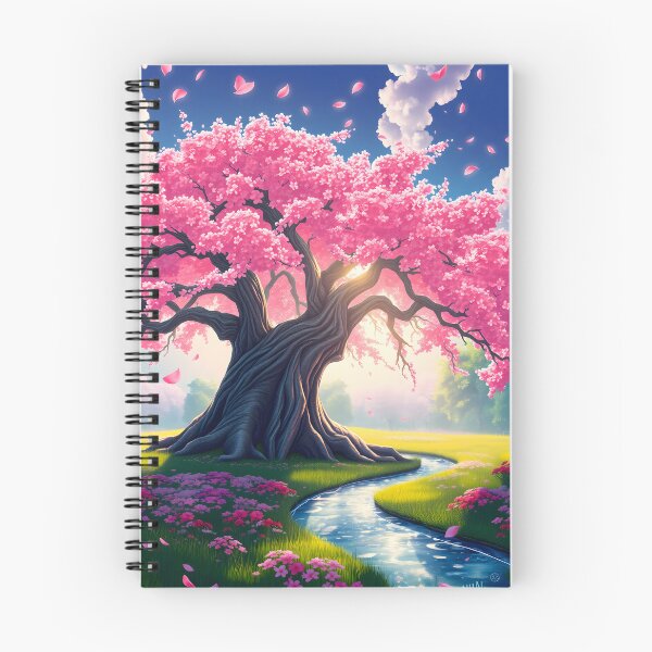 Item preview, Blossom tree river  designed and sold by CooksCreators.