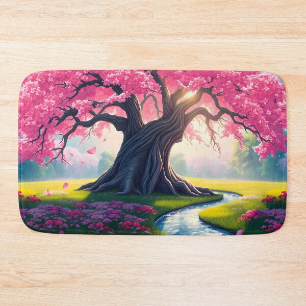 Item preview, Blossom tree river  designed and sold by CooksCreators.