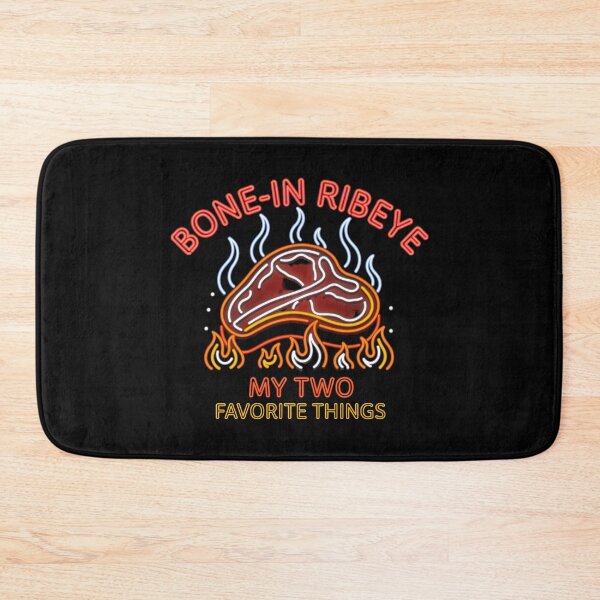 Item preview, Bone in Ribeye My Two Favorite Things Funny Barbecue and Steak Lover designed and sold by Redgiant87x.