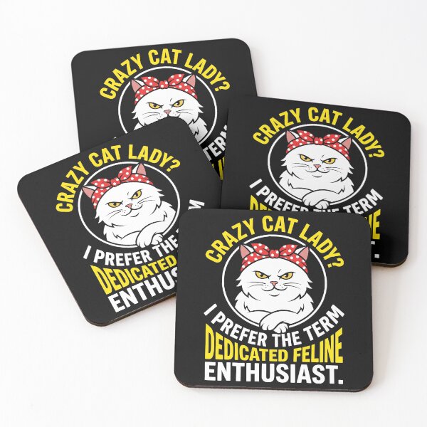 Item preview, Dedicated Feline Enthusiast Crazy Cat Lady Shirt designed and sold by TeNovaStudio.