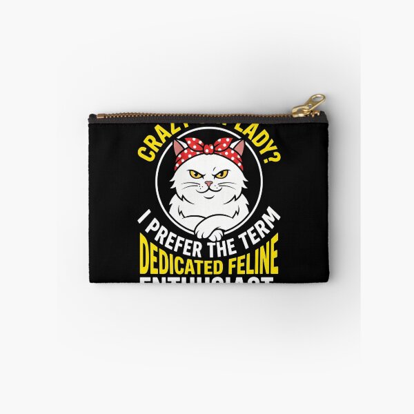 Item preview, Dedicated Feline Enthusiast Crazy Cat Lady Shirt designed and sold by TeNovaStudio.