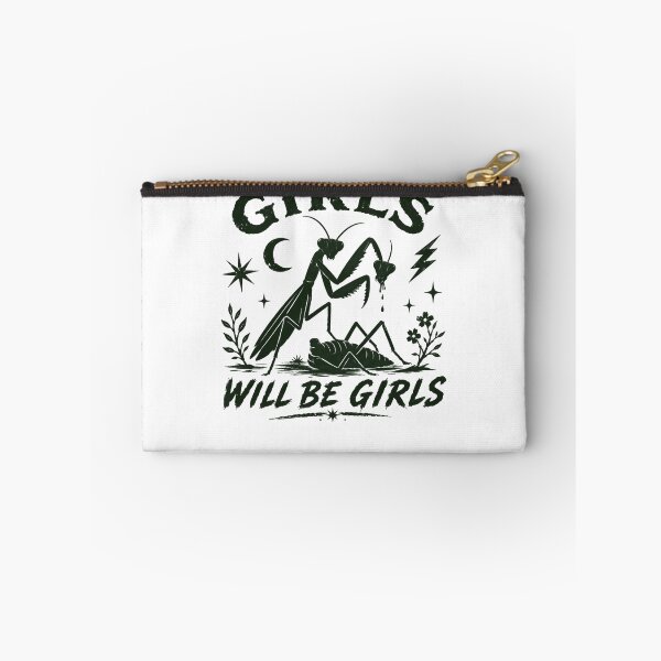 Item preview, Girls Will Be Girls Praying Mantis Dark Humor Women Insect Lover designed and sold by HumansStuck12.