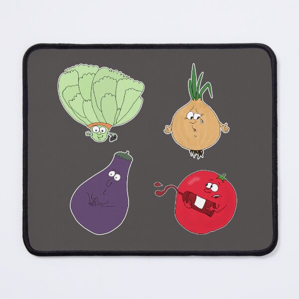 Item preview, Vegetable Mood Sticker Pack Vol 3 | Funny Cute Healthy Food Meme designed and sold by MyxaART.