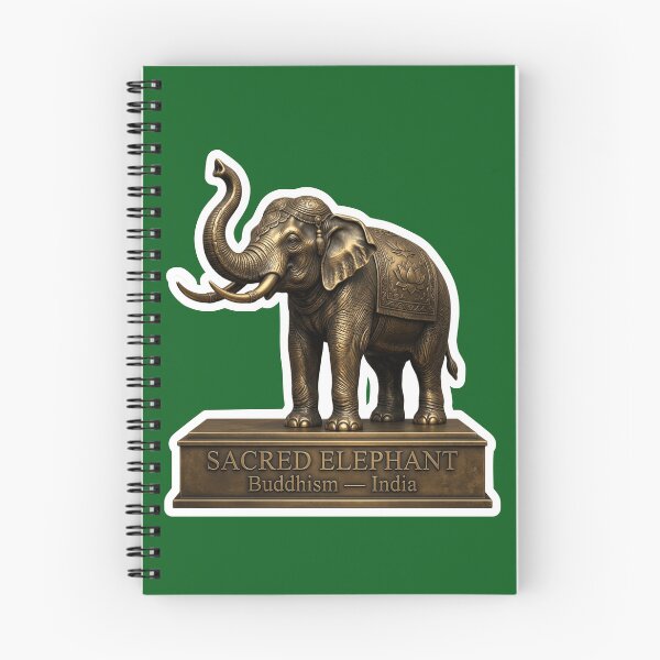 Item preview, Sacred Elephant Gold Bronze designed and sold by FASAventuras.