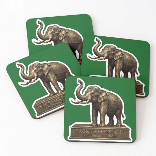 Item preview, Sacred Elephant Gold Bronze designed and sold by FASAventuras.
