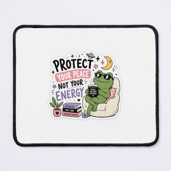 Item preview, Positive Energy Frog Decal designed and sold by Dropx-in.