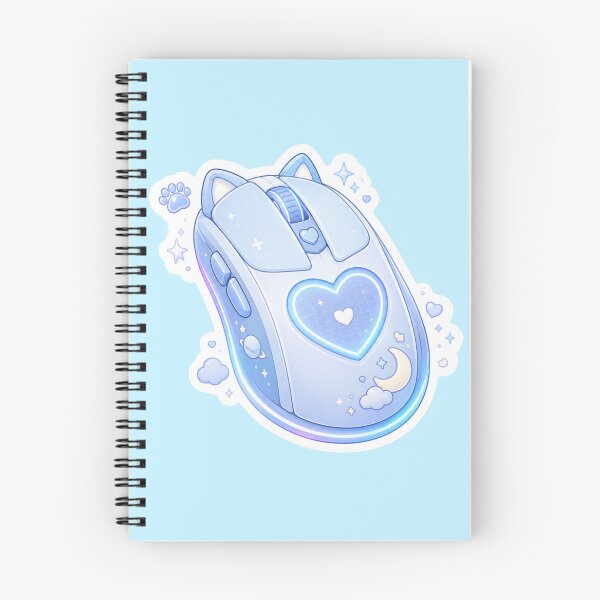 Item preview, Celestial Blue Gaming Mouse Sticker designed and sold by Christiana-Art.