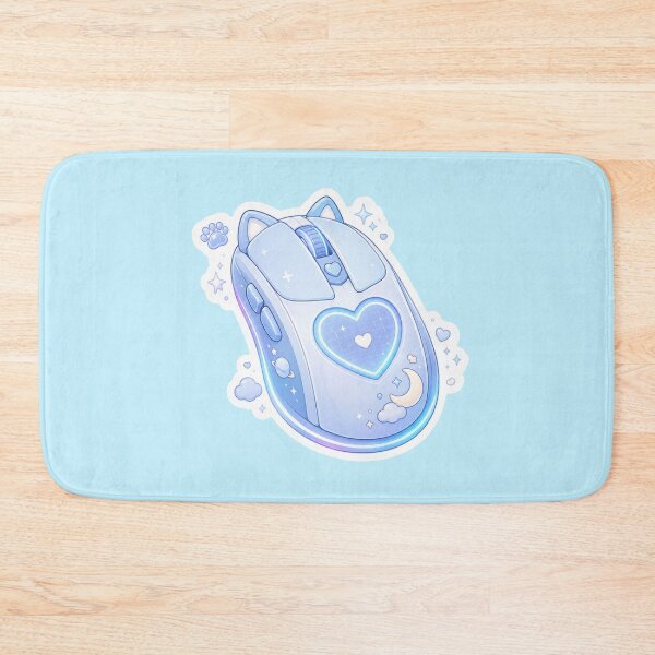 Item preview, Celestial Blue Gaming Mouse Sticker designed and sold by Christiana-Art.