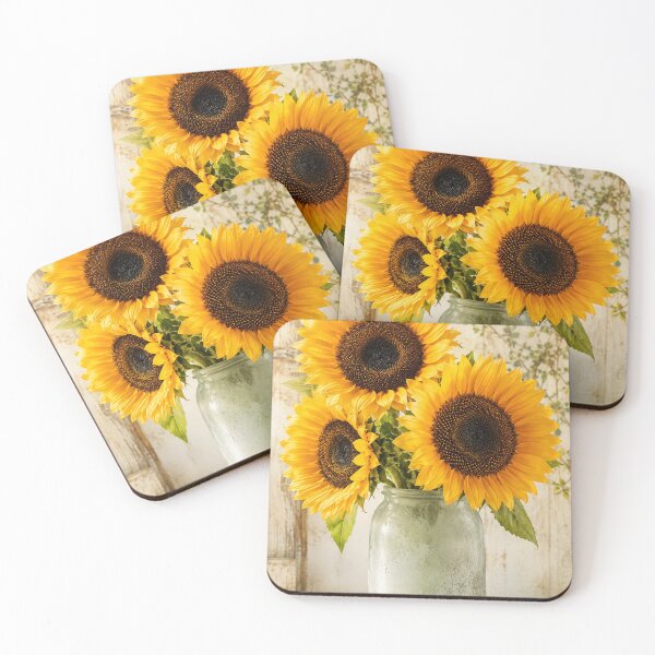 Item preview, Sunflowers in a Vase designed and sold by Kimberly Palmer.