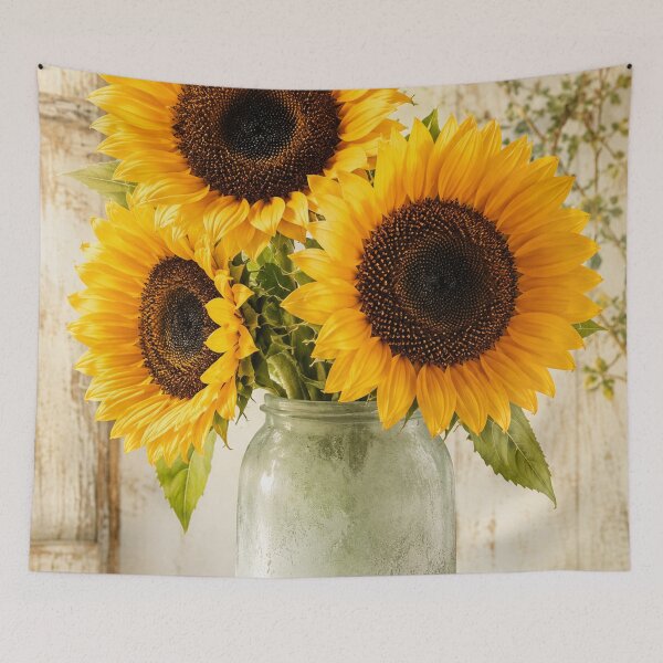 Item preview, Sunflowers in a Vase designed and sold by Kimberly Palmer.
