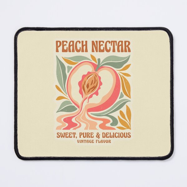 Item preview, Retro Peach Nectar Vintage 70s Pop Art designed and sold by DuckOddity.