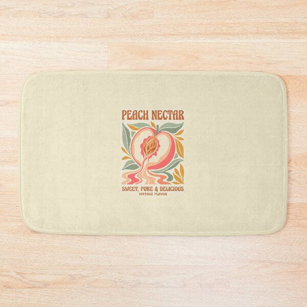 Item preview, Retro Peach Nectar Vintage 70s Pop Art designed and sold by DuckOddity.