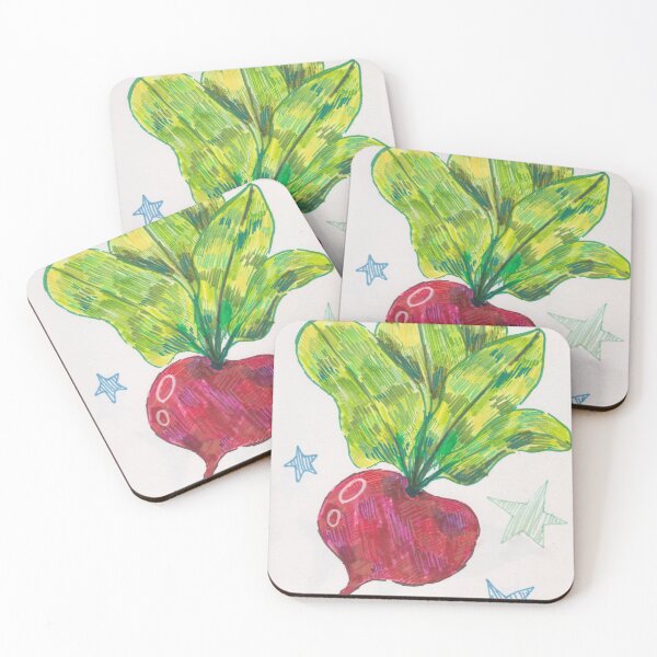 Item preview, Radish Portrait designed and sold by cottage-fairy.