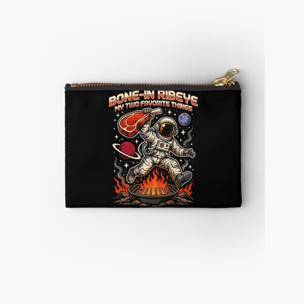 Item preview, Bone in Ribeye My Two Favorite Things Retro BBQ for Steak Lovers designed and sold by Redgiant87x.