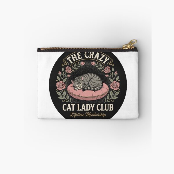 Item preview, The Crazy Cat Lady Club Vintage Shirt designed and sold by TeNovaStudio.