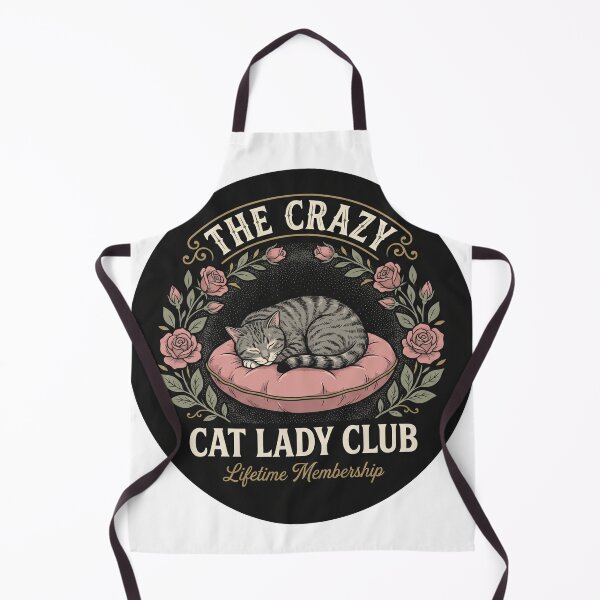 Item preview, The Crazy Cat Lady Club Vintage Shirt designed and sold by TeNovaStudio.